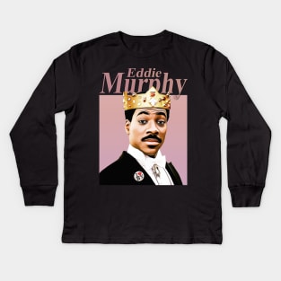 Eddie Murphy || Coming to America Kids Long Sleeve T-Shirt